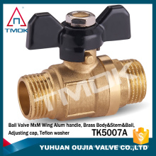 brass body with forged control valve locable with nipple and plated in dehli and union brass ball valve